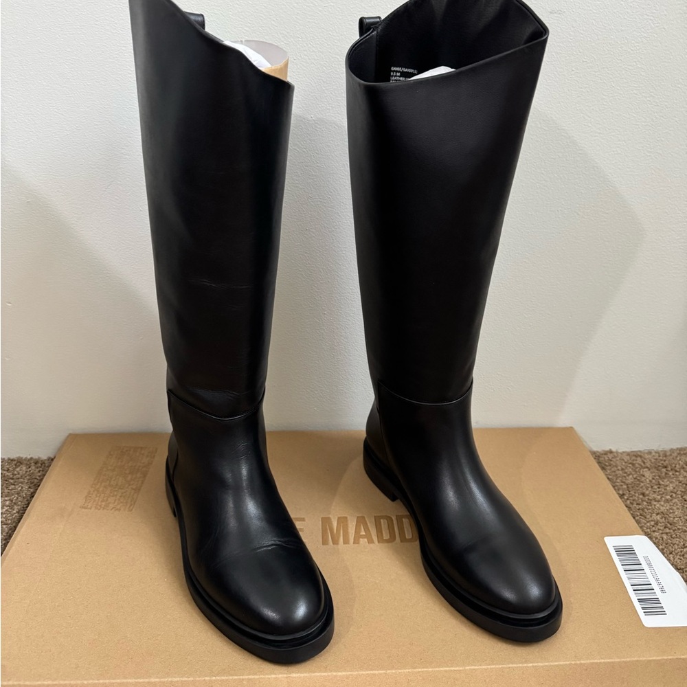 Steve Madden Black Ankle Boots Woman